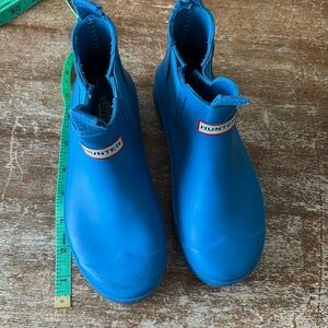 HUNTER KID”S Boots, blue, 8” long